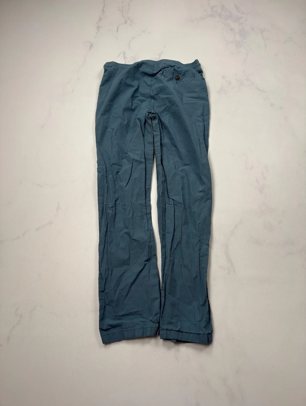 kidpik Pants Blue RelaxedFit Drawstring Waist - Boys See Measruements